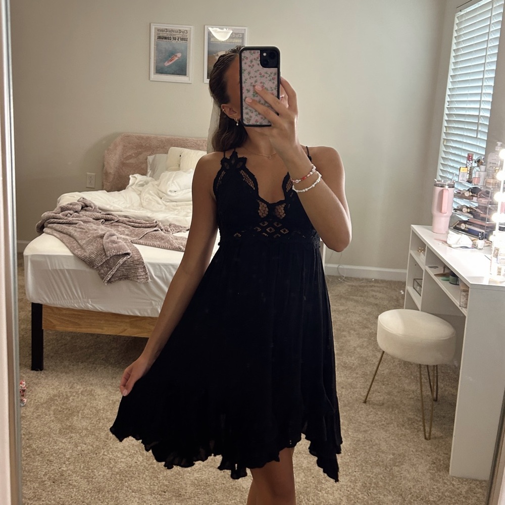 Free People Adella Slip Dress
